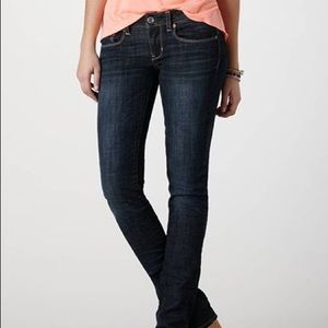 American Eagle dark wash skinny jeans